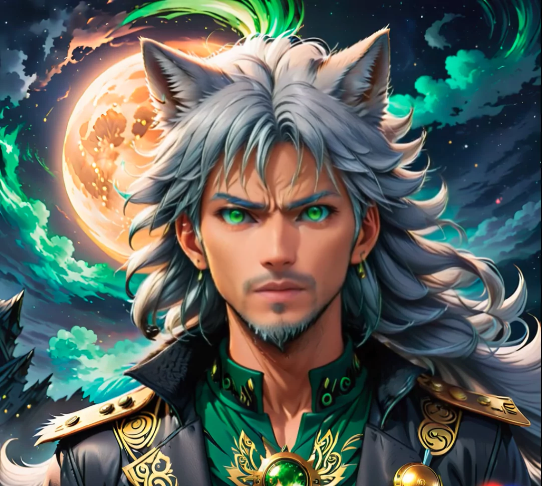 Black wolf tech icon